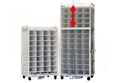 Automotive Bag Rack with Dunnage