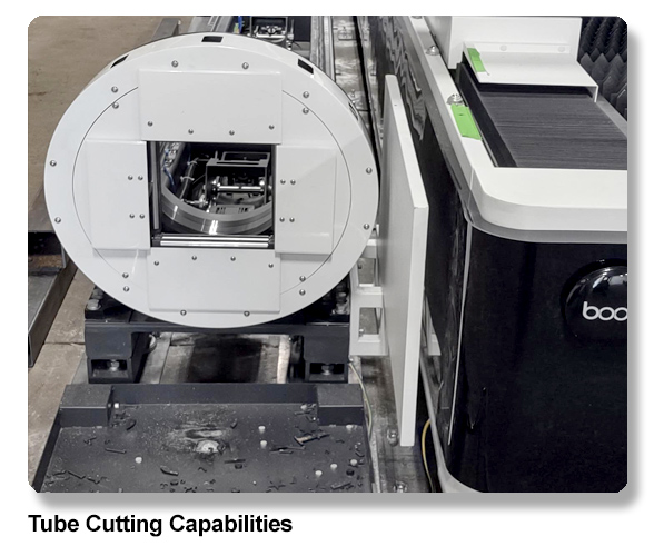 Laser Cutting Tube Capability
